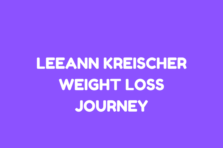 Leeann Kreischer weight loss journey